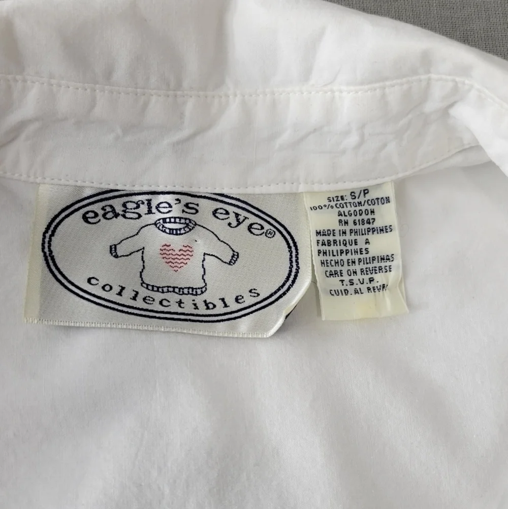 Eagle's Eye Collectibles Button Down Shirt #475 Size S/P
